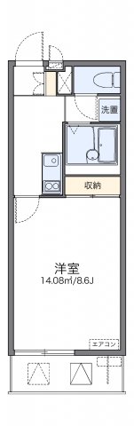 レオネクストイーエフIIIの間取り