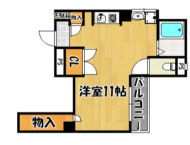 MERSIONマツヤの間取り