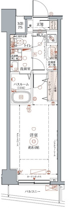 クレヴィスタ光が丘の間取り