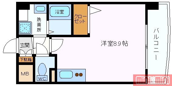 ドリームネオポリス鶴見IIIの間取り
