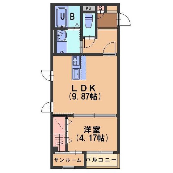 クレセントハイム米泉の間取り