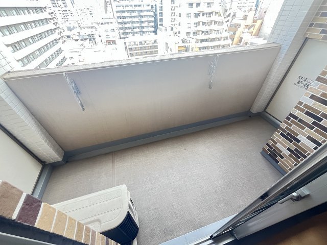 バルコニー　広々としたバルコニーです