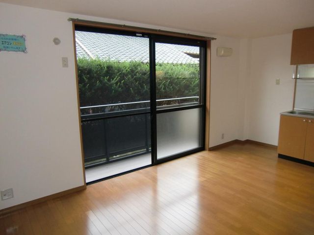 眺望　大きめの窓です。