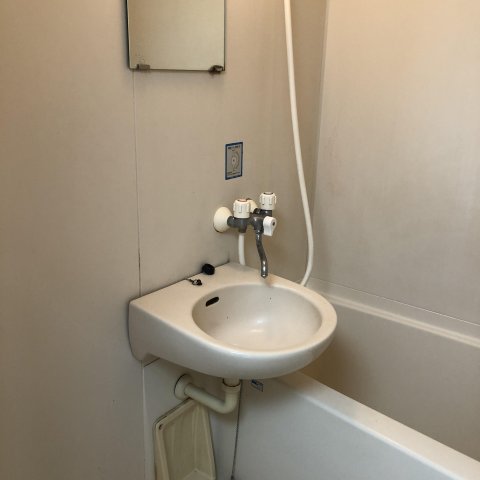洗面設備　ゆとりある浴室