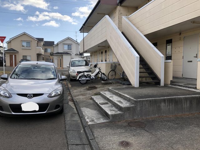 その他共有部分　障がい者用のスロープと手すり