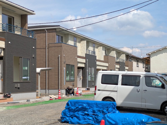 建物外観　建築中