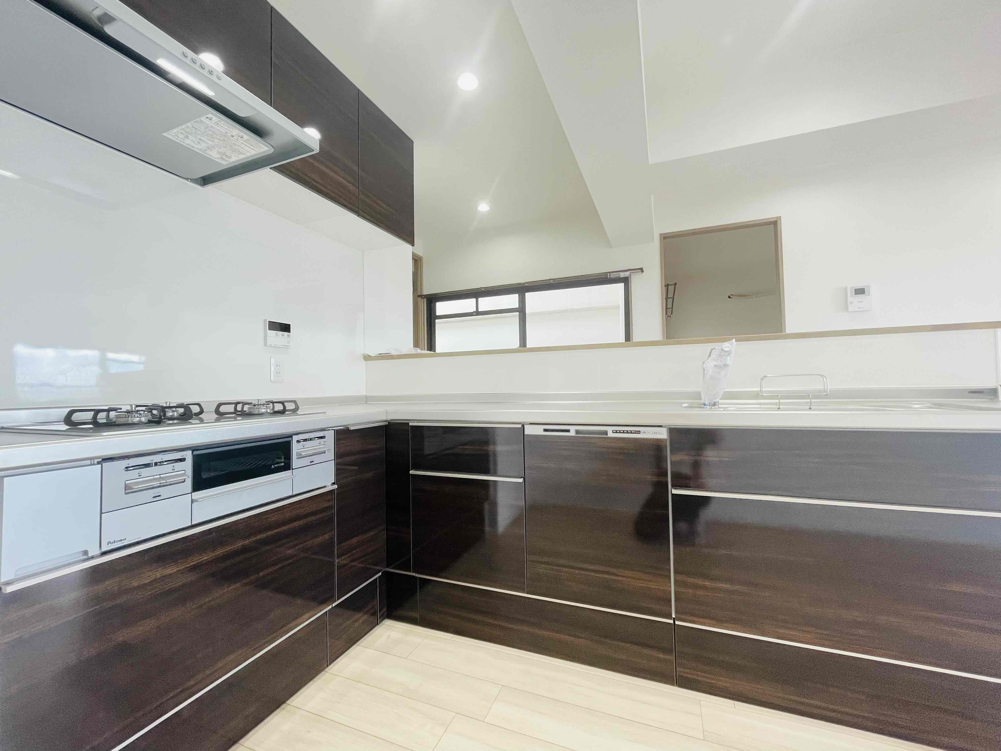 キッチン　L字型の使い勝手のいいキッチンです！