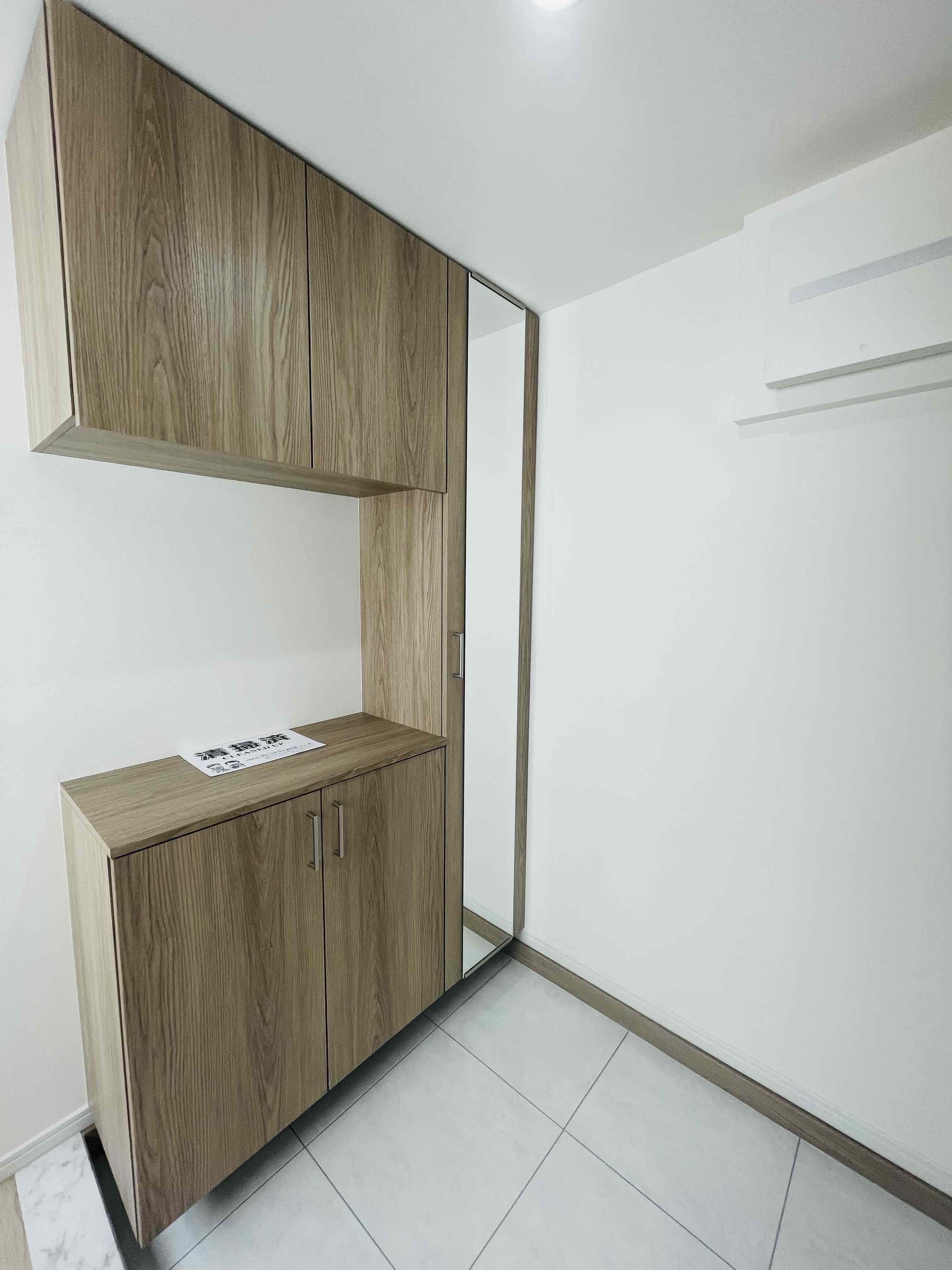 玄関　収納たっぷりのシューズボックス♪