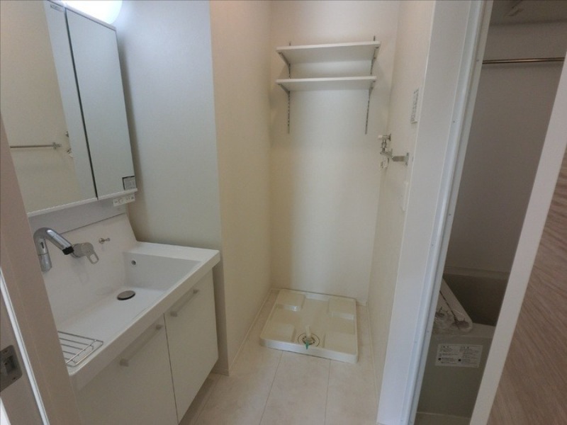 洗面設備　図面と現状に相違がある場合には現状を優先