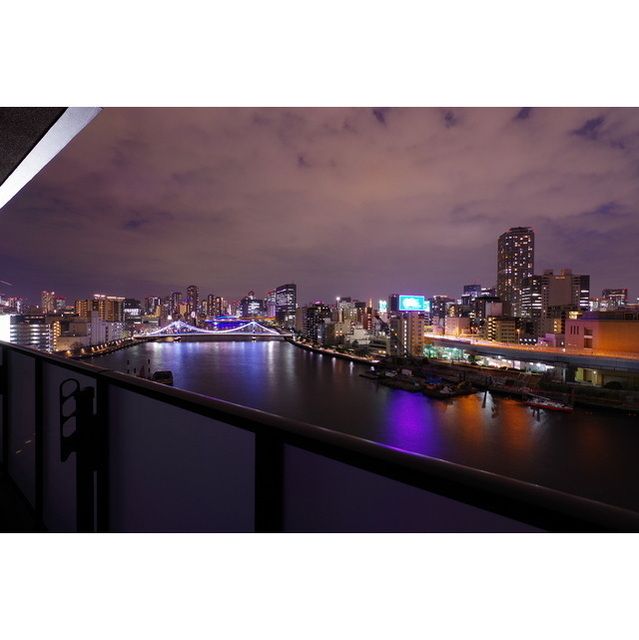 眺望　11階西側のお部屋からみた夜景