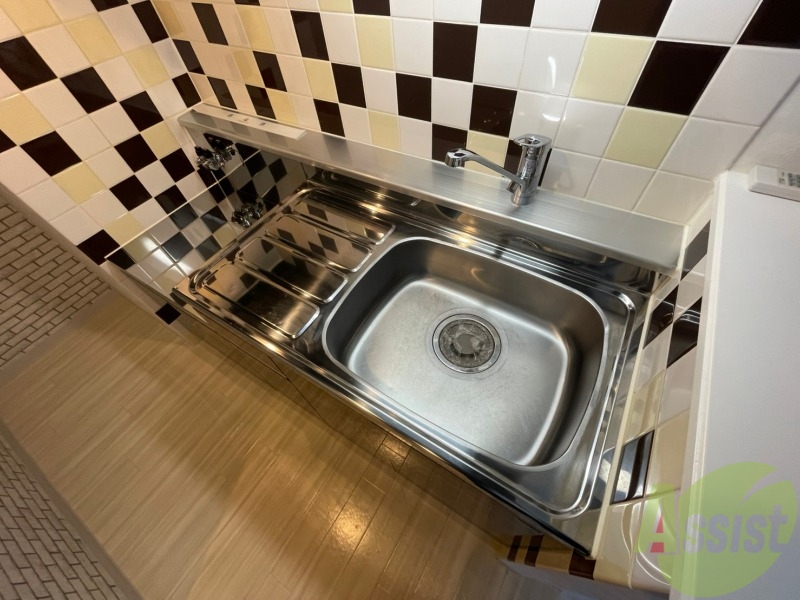 キッチン　キッチンはスペースも広々していて使いやすそうですよ！