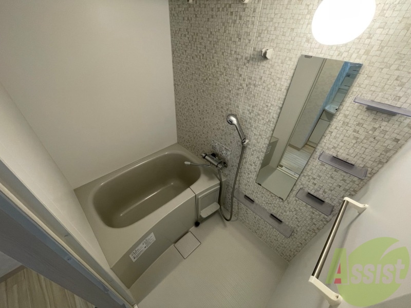 バス・シャワールーム　お風呂です。ゆっくりお風呂につかるのも体に良いですね～