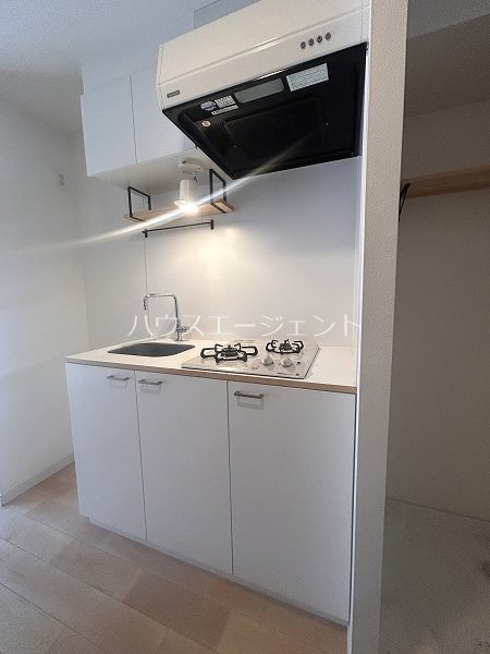 キッチン　2口ガスコンロ設置可能のキッチン。※参考画像