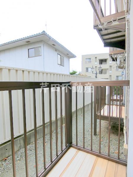 バルコニー　写真は別のお部屋のイメージです。現状優先。