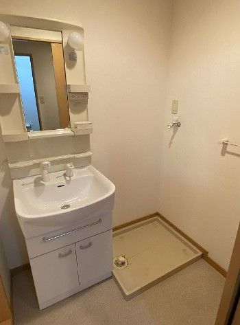 洗面設備　(他のお部屋での写真)