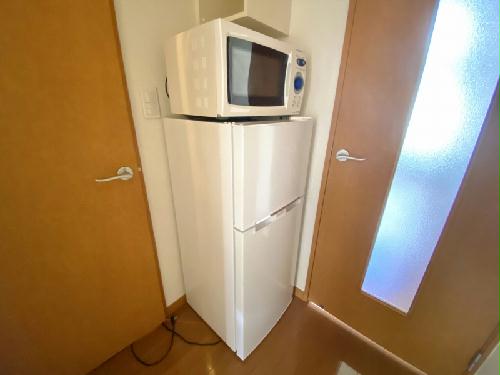その他設備　電子レンジと冷蔵庫付いてます。