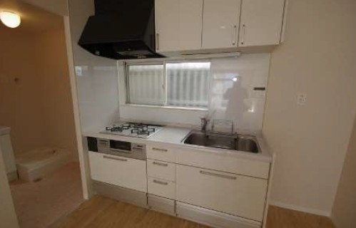 キッチン　ガスコンロのシステムキッチン♪