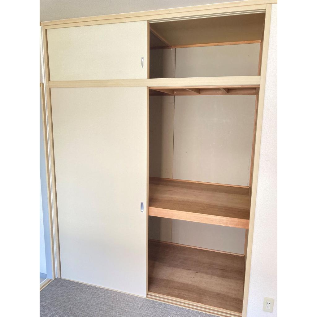 収納　収納のためのスペースです