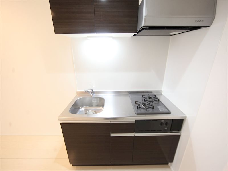 キッチン　システムキッチン（ガス2口コンロ付）