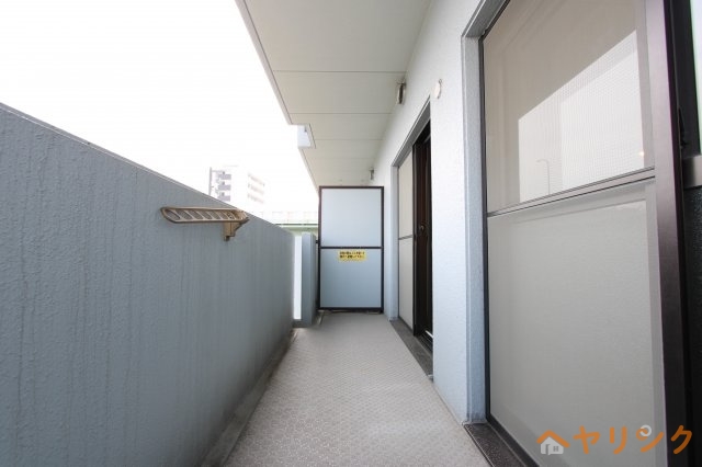 バルコニー　画像は反転タイプのお部屋です。