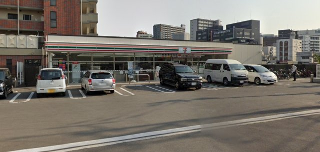 コンビニ　セブンイレブン 博多住吉橋店（コンビニ）まで122m