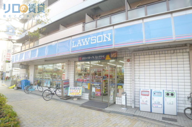 コンビニ　ローソン上新庄3丁目店（コンビニ）まで148m