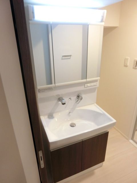 その他設備　毎日使う洗面台。大切なポイントですね