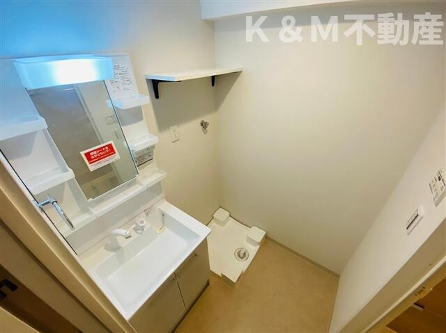 洗面設備　洗面所です