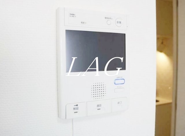 セキュリティ　モニター付インターホンです。