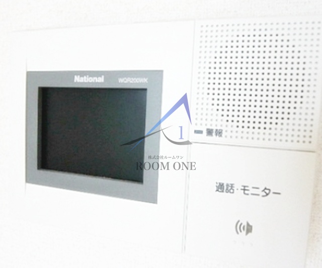 セキュリティ　モニター付きインターホンです。