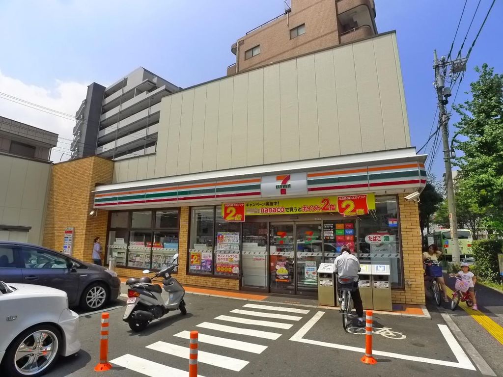 コンビニ　セブンイレブン足立西新井栄町3丁目店（コンビニ）まで420m