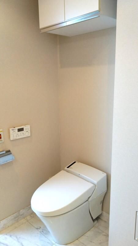 トイレ　ゆったりとした空間のトイレです