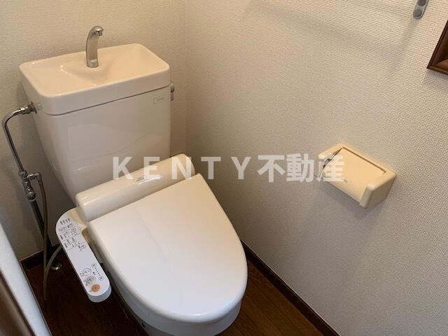 トイレ　ゆったりとした空間のトイレです