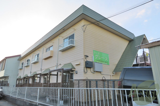 建物外観　仙台市若林区弓ノ町「コーポグレース」