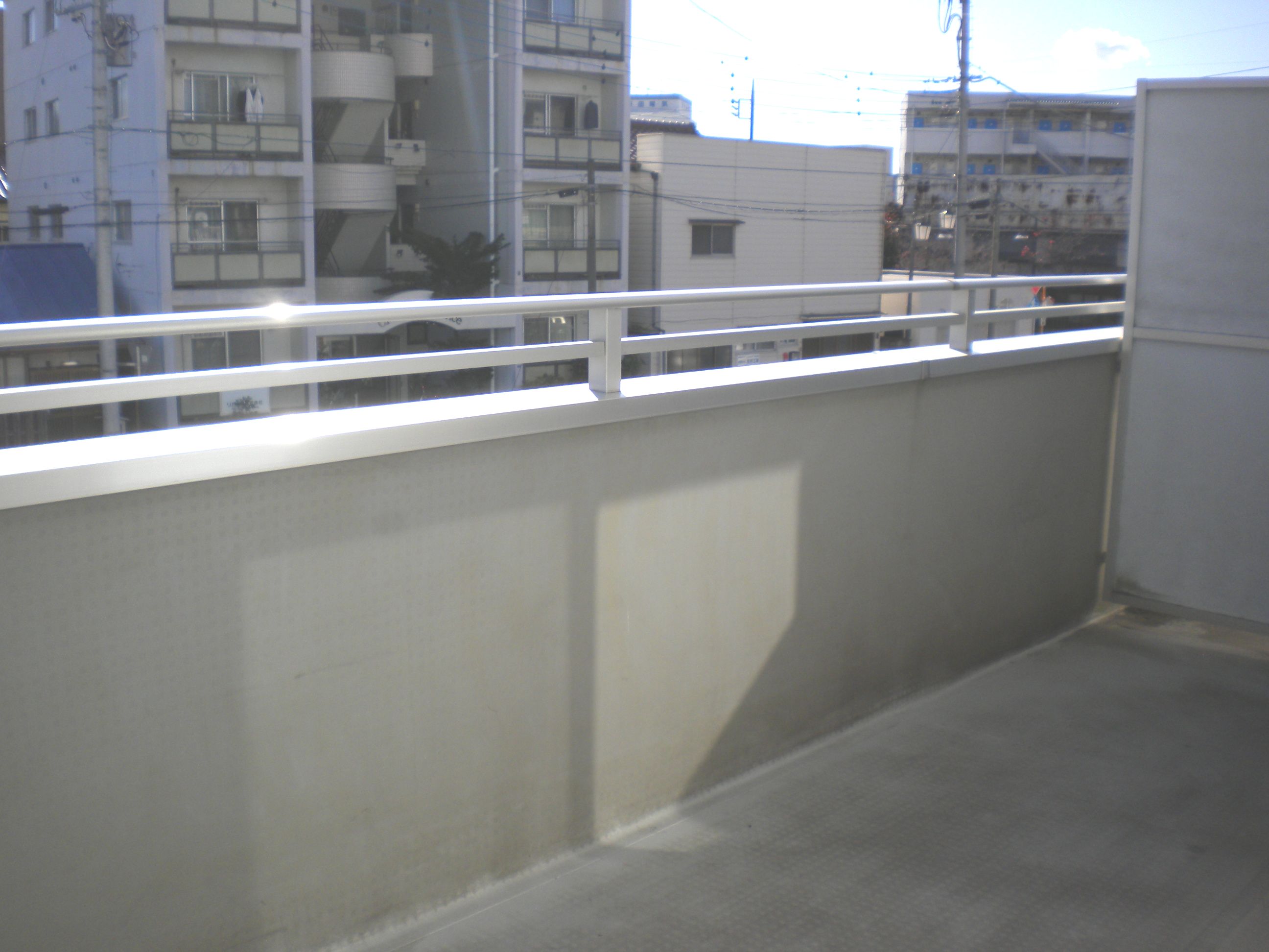 バルコニー　2階のバルコニーの写真となります