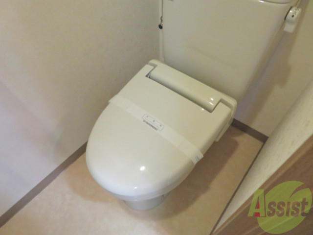 トイレ　トイレは使いやすサイズ感になっていますね。