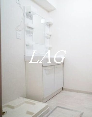 洗面設備　洗面台です。