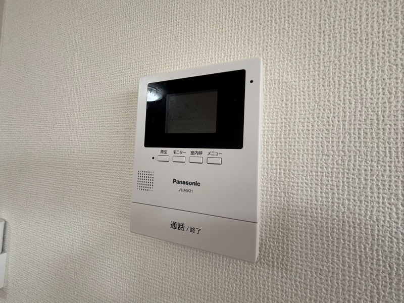 セキュリティ　モニター付きインターホン