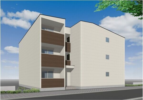 建物外観　外観パース
