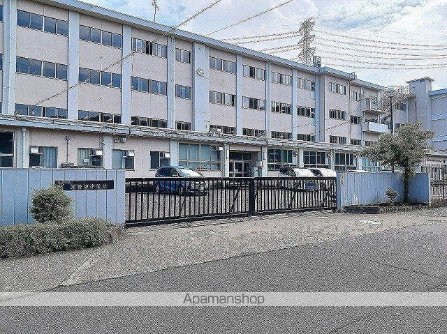 中学校　岐阜市立岩野田中学校（中学校）まで1100m