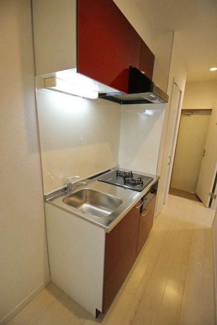 キッチン　二口システムキッチン