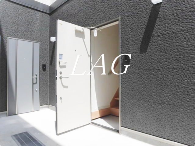 眺望　玄関です。