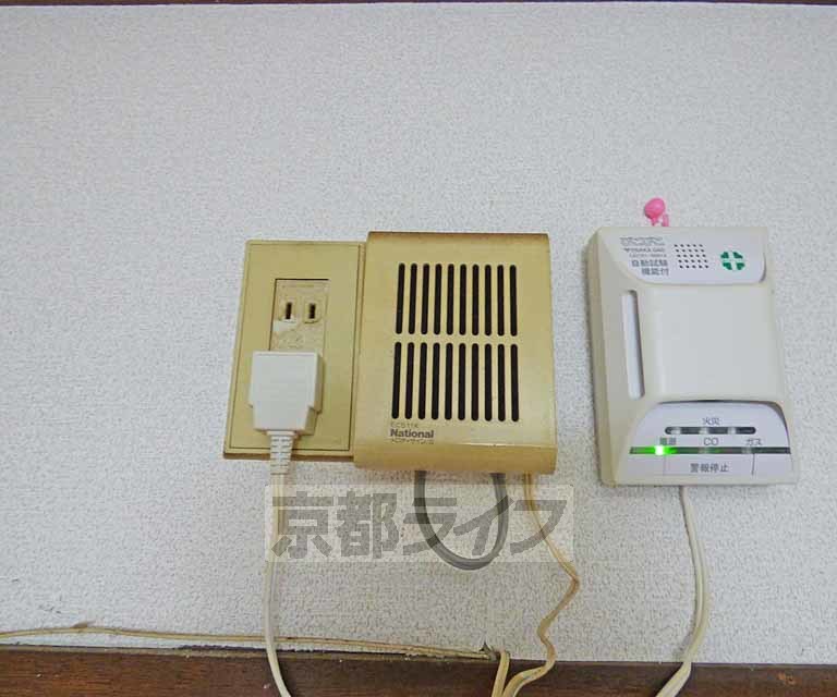 セキュリティ　来客時も安心です。
