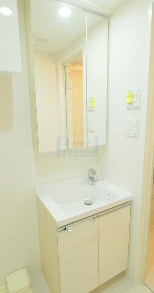 洗面設備　使いやすい独立洗面台☆