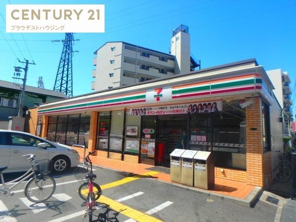 コンビニ　セブンイレブン大阪成育1丁目店（コンビニ）まで221m
