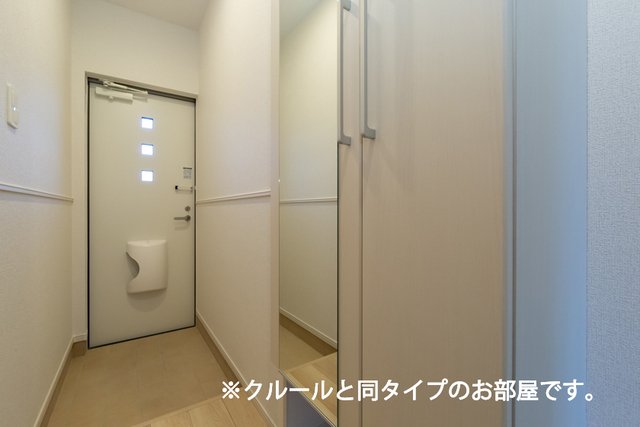 玄関　ゆったりとした玄関です