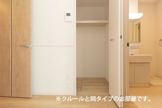 収納　大きなスペースがあり、収納には困りません