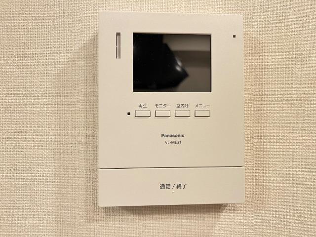 セキュリティ　カメラ付インターホン（イメージ）