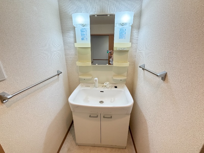 洗面設備　１０５号室の写真