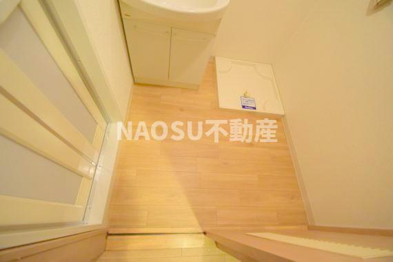 洗面設備　女性に人気の設備もあります。
